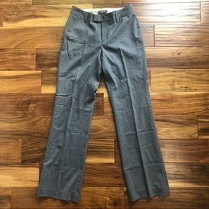 Banana Republic Stretch Pinstripe Wide Leg Trouser